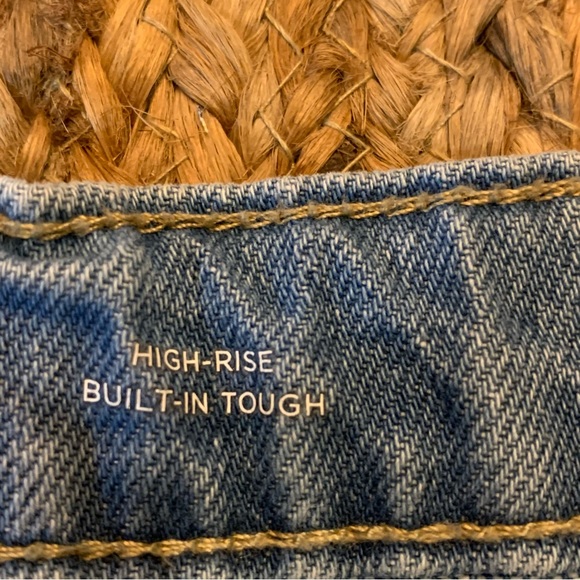 Old Navy Cut Off Shorts Happy Face Embroidered Flower Denim Girls 18 Plus - Picture 11 of 16